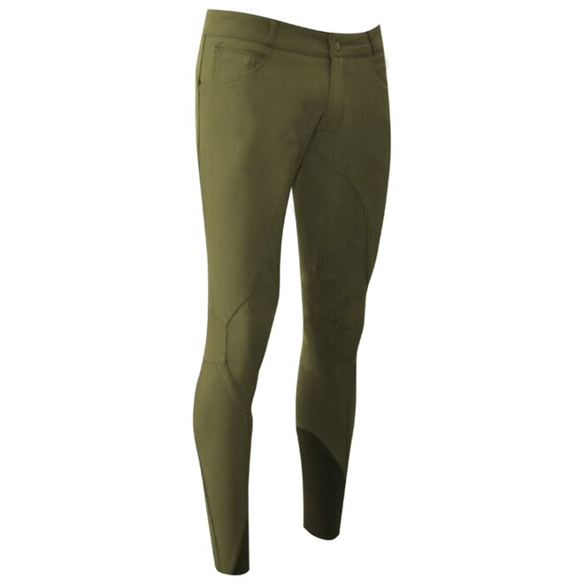 Henry Grip Power Breeches Men Khaki