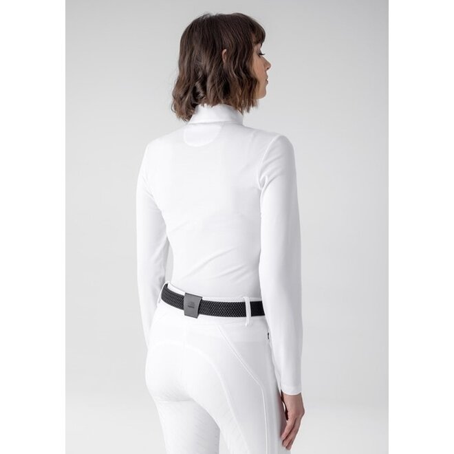 Colid Ladies Mesh Show Shirt White