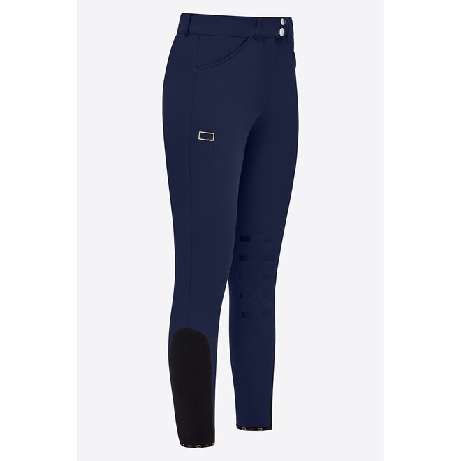 Kniegrip Rijbroek Dames Blauw