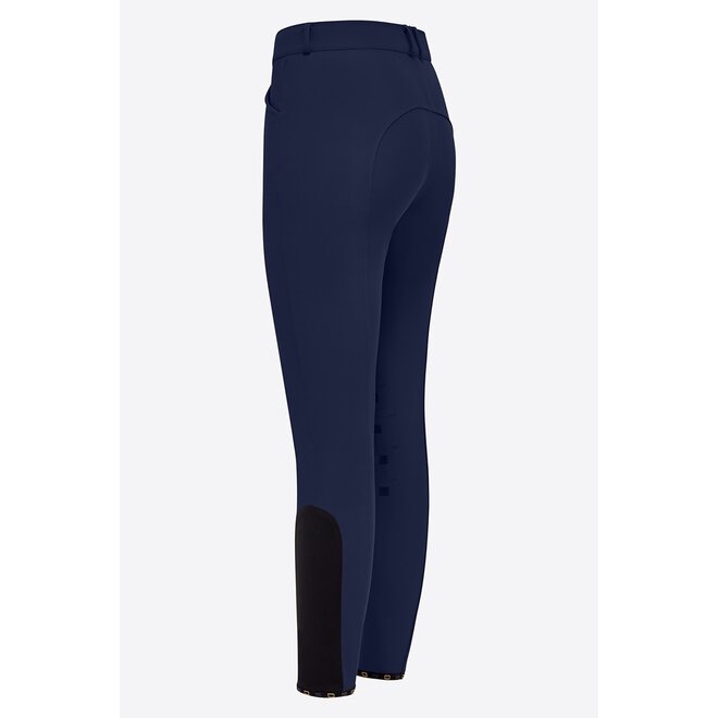 Kniegrip Reithose Damen Blau