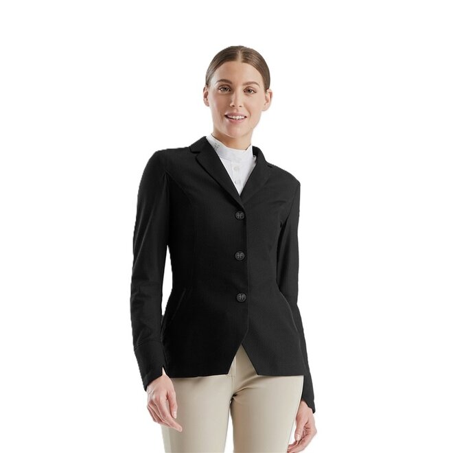 Aeromesh Turnierjacket Damen Schwarz