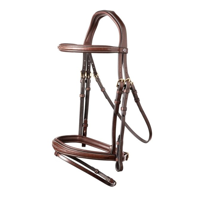 Amsterdam Anatomic Combined Noseband Bridle