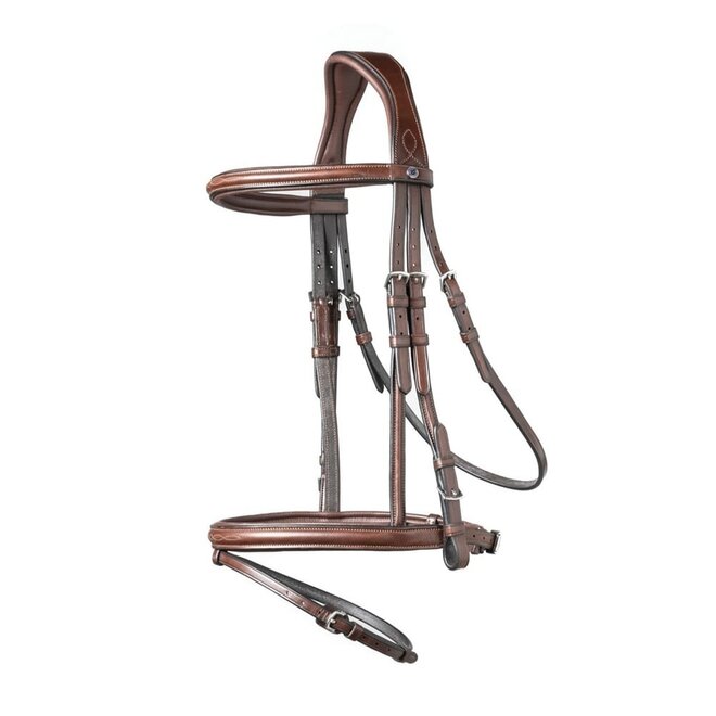 Knokke Classic Combined Noseband Bridle
