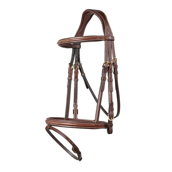 Knokke Classic Combined Noseband Bridle