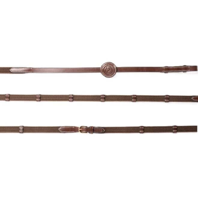 Deauville 5/8 Gurtzügel 9 Lederstegen – 16 mm