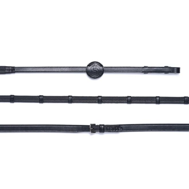 Maastricht 1/2 Inch Gummizügel 7 Lederstegen – 13 mm