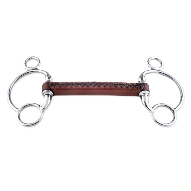 2½ Olivenkopf Flexibler Lederstange - 20mm