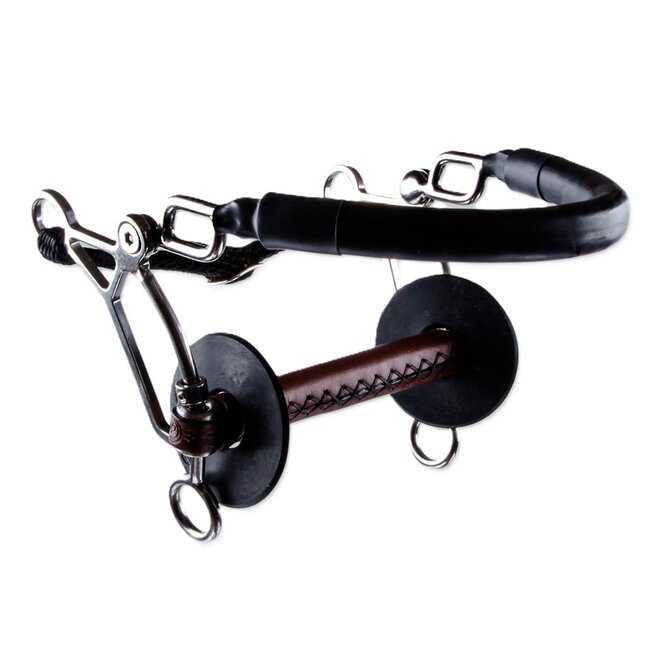 Hackamore Combi Kort Leer - 20mm