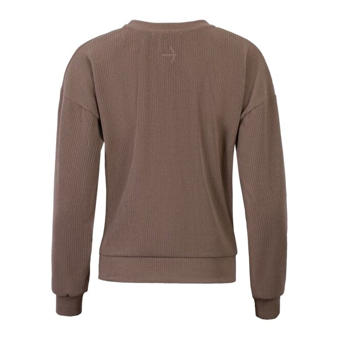 Thesi Dames Sweater Taupe