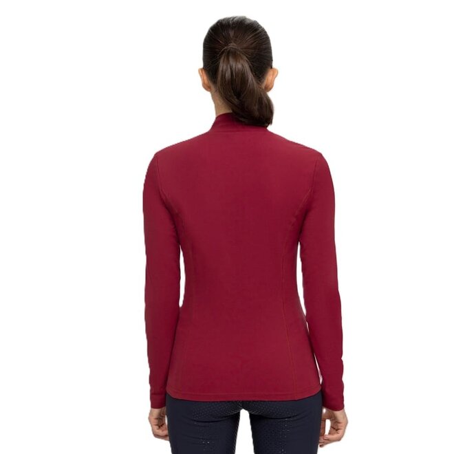 High Neck Long Sleeve Baselayer Rouge