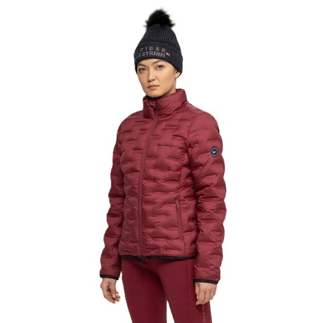 Alabama Pufferjas Dames Rouge