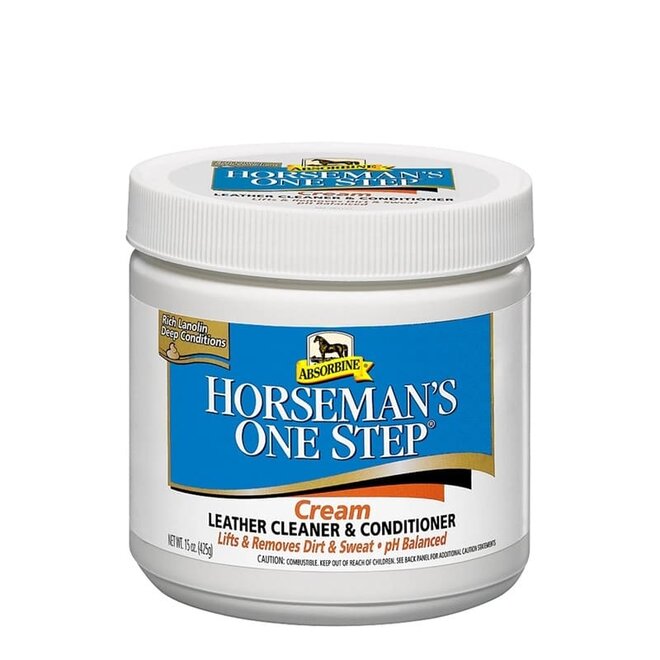 Horseman's One Step Cream: Lederreiniger & Conditioner
