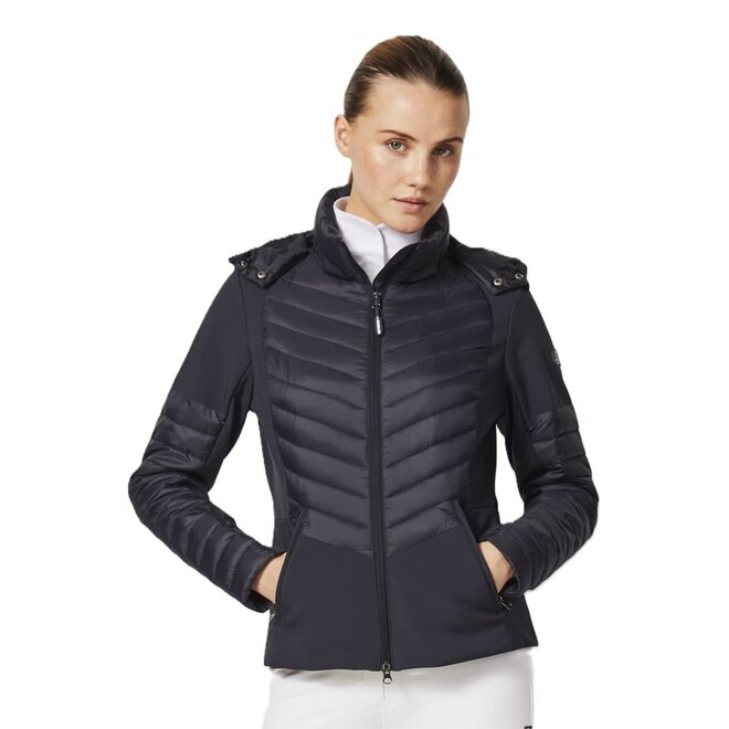 Classic Dames Hybride Jas Navy