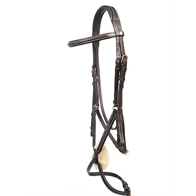 New Pro Bridle Mexican Noseband