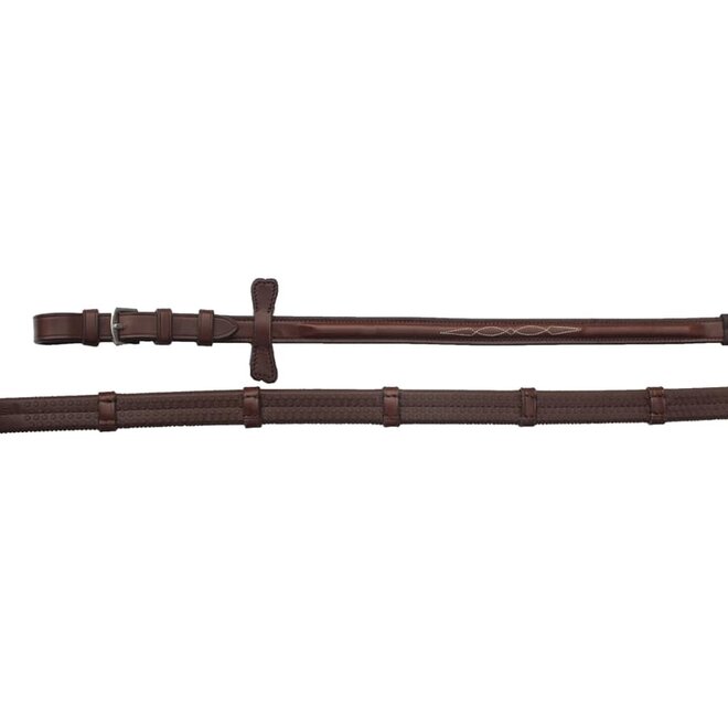 Pro Selected Rubber Reins With 9 Stops