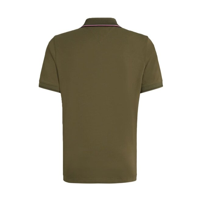 Harrison Pique Polo Shirt Herren Olive