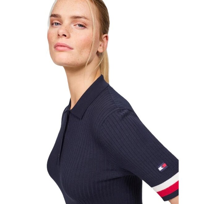 Lenox Polo Sweater Dames Desert Sky