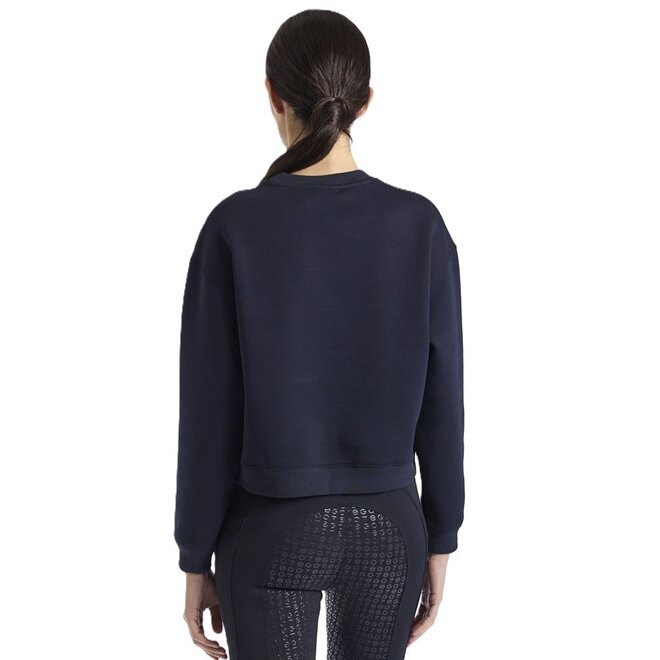 After Riding Crop Sweatshirt Dames Navy