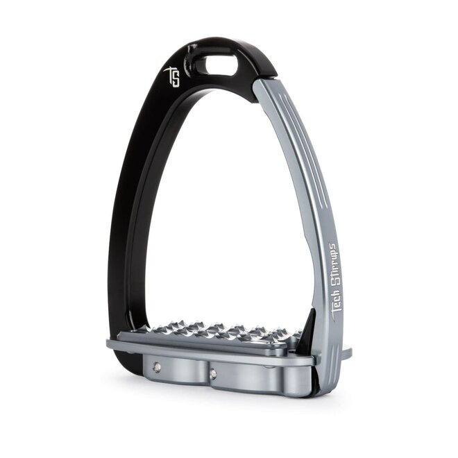 Venice Sloped Evo Veiligheidsstijgbeugels Zwart - Titanium