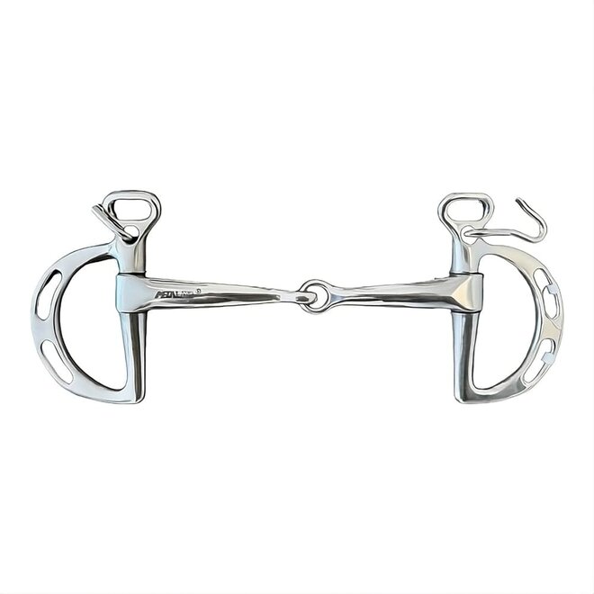 Kimblewick Single Jointed Slotted -18mm