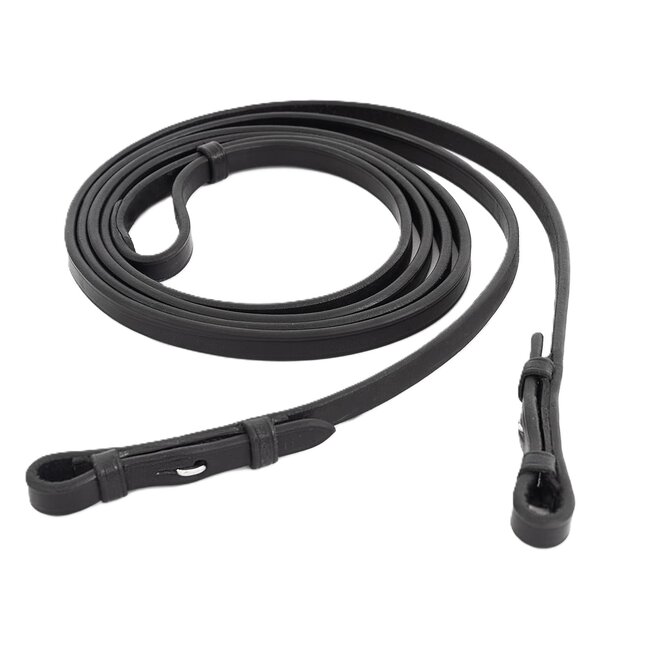 London 1/2 Inch Leather Dressage Reins - 13mm