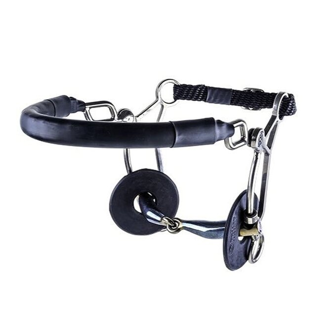 Sweet Iron Hackamore Combi Kurz Blockiert