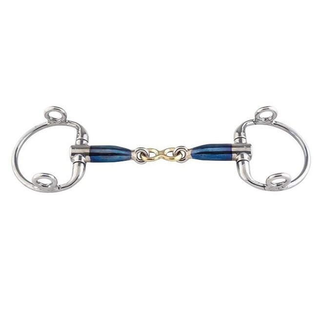 Sweet Iron Eggbutt Gag French Link - 16mm