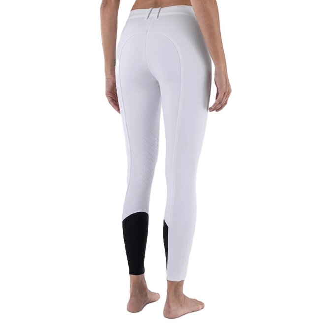 Cornek Kniebesatz Reithose Damen Weiß