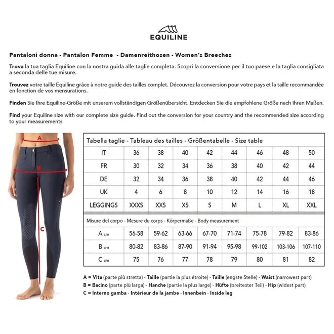 Cornek Kniebesatz Reithose Damen Grau