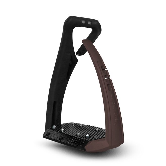 Stirrups Soft'Up Pro+ Black - Brown