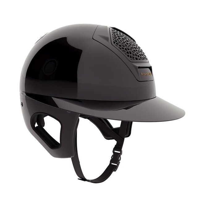 Voronoï Reithelm & Temple Protection Schwarz Gloss