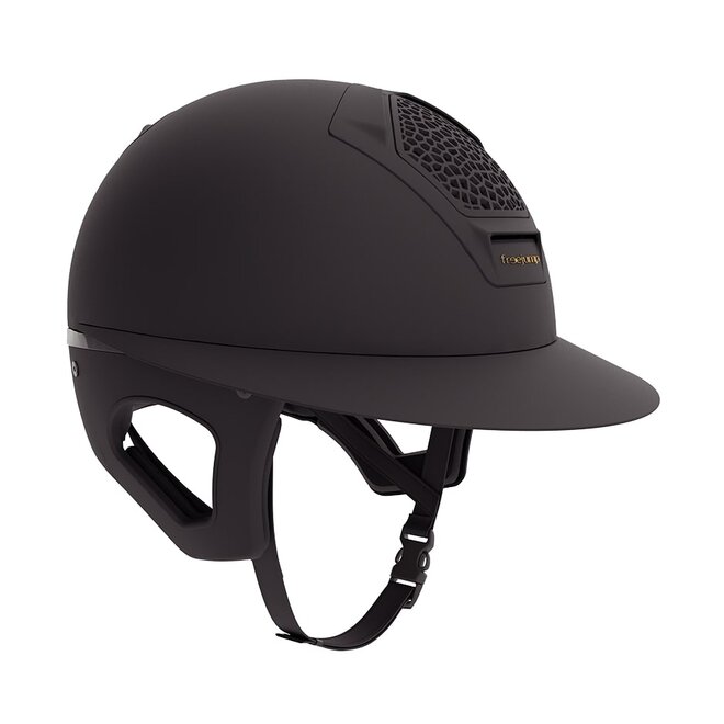 Voronoï Reithelm & Temple Protection Schwarz Matt