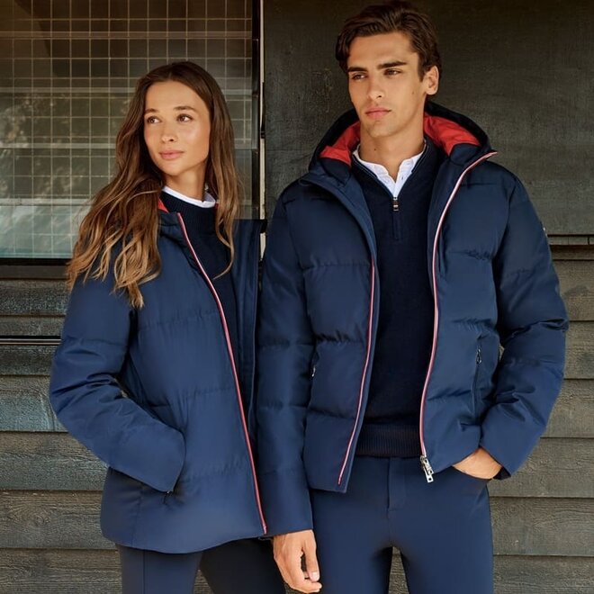 Clinton Puffer Jacket Men Desert Sky