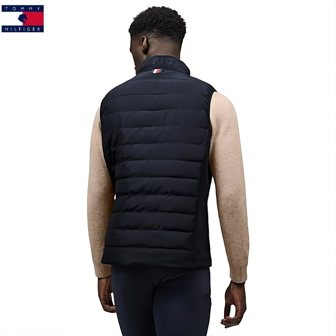 Lewis Quilted Vest Men Desert Sky