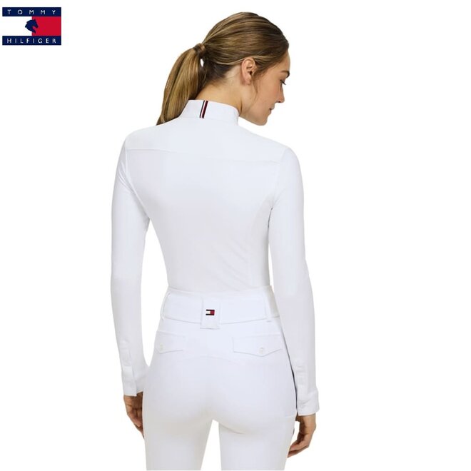 Verona Winter Turniershirt Damen Optic White