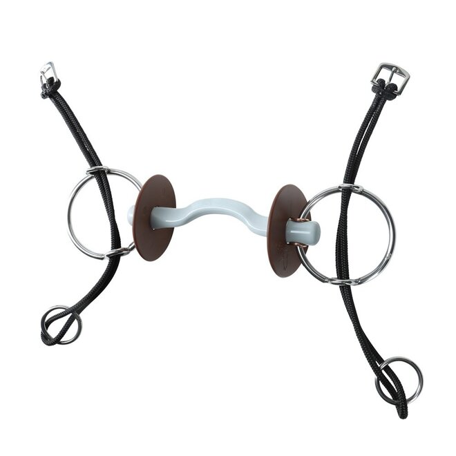 Konnex Loose Ring Gag Tongue Port Soft - 18mm