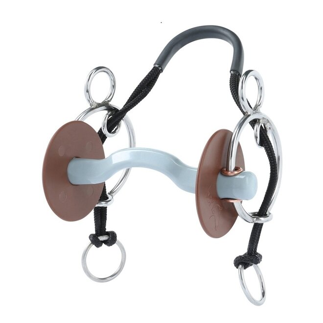 Konnex Curb Gag Tongue Port Hard - 18mm