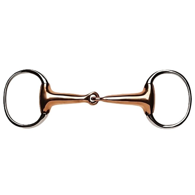 Eggbutt Single Jointed Copper - 21mm