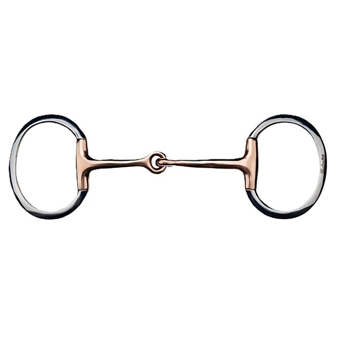 Eggbutt Single Jointed Copper - 16 mm