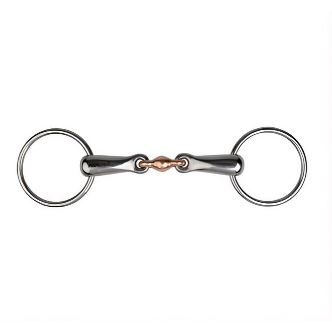 Watertrens Dubbel Gebroken Met Koperen Bol - 20mm