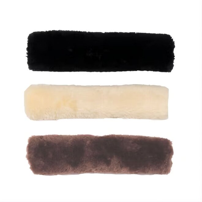 Sheepskin Noseband cover