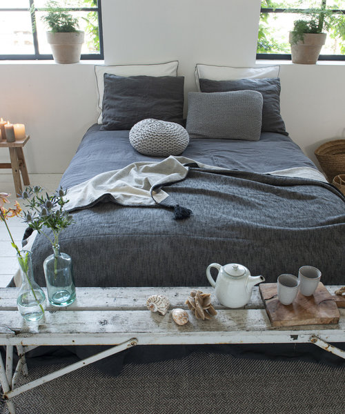 Barbara duvet cover Dark Grey