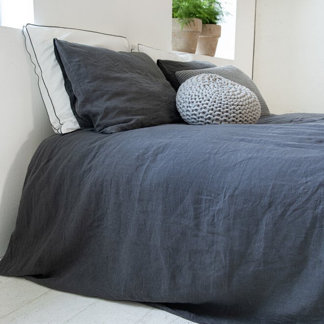 Barbara duvet cover Dark Grey 