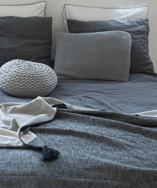 Barbara duvet cover Dark Grey