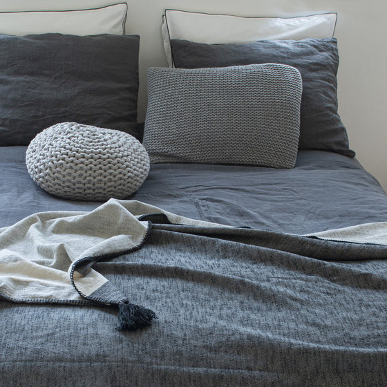 Barbara duvet cover Dark Grey