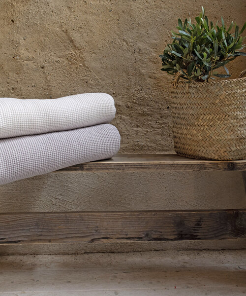 Leros Plaid white