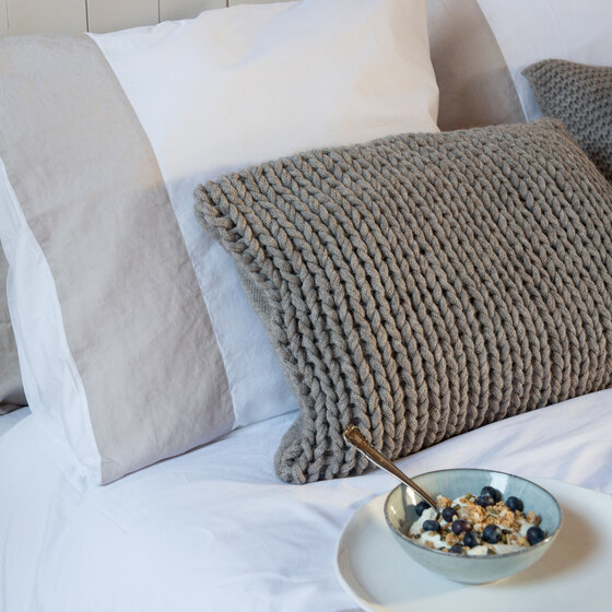 Veneto duvet cover White-Sand