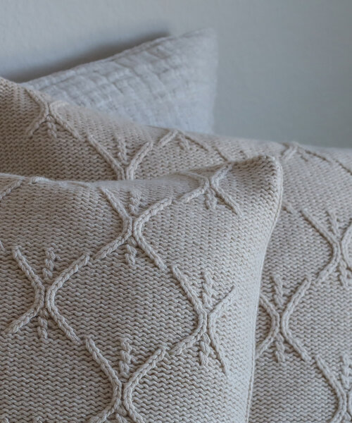 Cork decorative cushion cover