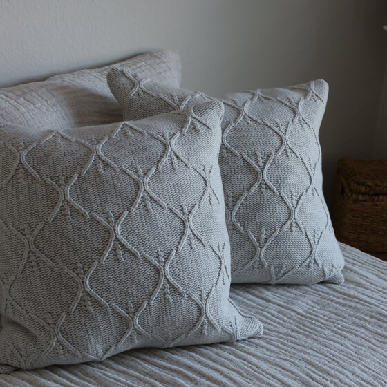 Cork decorative cushion cover