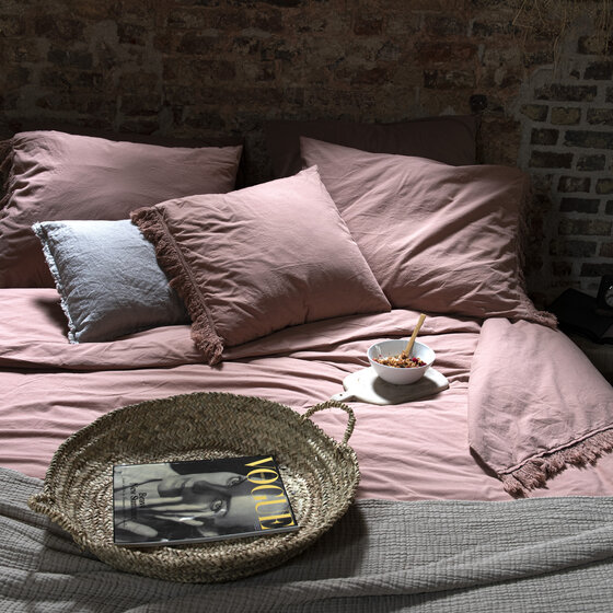Coco duvet cover Clay